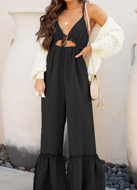 Schicker Utility-Jumpsuit – Elegantes Design mit moderner Raffinesse